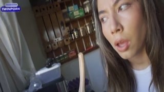 Little Tina - Pobre Latina Sirvienta Es Follada Por El Culo Por Su Jefe